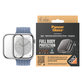 Verre trempé Full Body D3O pour Apple Watch 9/8/7 41 mm, Transparent, PanzerGlass