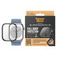 Verre trempé Full Body D3O pour Apple Watch 9/8/7 41 mm, Noir, PanzerGlass