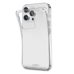 SBS - Étui Skinny pour iPhone 15 Pro, transparent