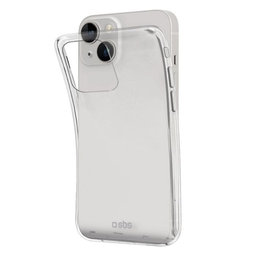 SBS - Étui Skinny pour iPhone 15 Plus, transparent