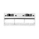 Ecovacs Deebot N-series, T-series, X1-series, Ozmo-series - Couvercle de brosse principale (Blanc)