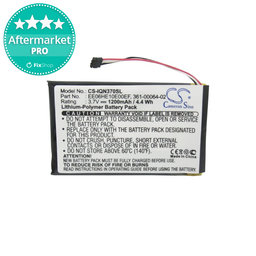 Garmin Nuvi 3700, 3760, 3760T, 3790, 3790T - Batterie 361-00046-02, 361-00064-02, EE06HE10E00EF 1200mAh HQ