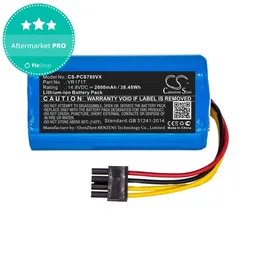 Proscenic Cocoa Smart 780T, 790T, Summer P1s, P2s - Batterie VR1717 Li-Ion 14.8V 2600mAh HQ