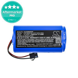 Ecovacs CEN360, CEN361, Deebot CEN546, DN622, N79, N79S, DH35, DH43, DH45, DN620, DN621 - Batterie BFG-WSQ, ICR18650-26J-4S1P, UR18650ZY-4S1P-AAM Li-Ion 14.4V 2600mAh HQ