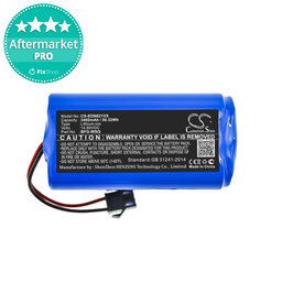 Ecovacs CEN360, CEN361, Deebot CEN546, DN622, N79, N79S, DH35, DH43, DH45, DN620, DN621 - Batterie BFG-WSQ, ICR18650-26J-4S1P, UR18650ZY-4S1P-AAM Li-Ion 14.4V 3400mAh HQ