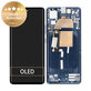 Motorola Edge 30 Fusion - Écran LCD + Ecran Tactile + Cadre (Neptune Blue) - 5D68C21190 Genuine Service Pack