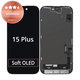Écran pour iPhone 15 Plus, Tactile avec cadre, Refurbished