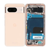 Google Pixel 8 GKWS6 G9BQD - Cache batterie (Rose) - G949-00565-01 Genuine Service Pack