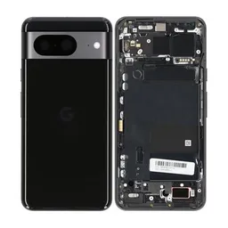 Google Pixel 8 GKWS6 G9BQD - Cache batterie (Obsidian) - G949-00563-01 Genuine Service Pack