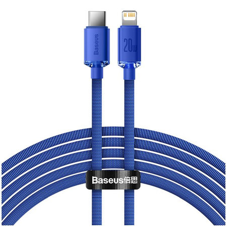 Baseus - Lightning / USB-C Câble (2m), bleu