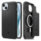 Spigen - Étui Mag Armor avec MagSafe pour iPhone 15, Matte Black