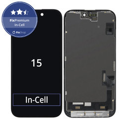 Apple iPhone 15 - Écran LCD + Ecran Tactile + Cadre In-Cell FixPremium