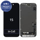 Écran In-Cell FHD pour iPhone 15, Tactile avec cadre, FixPremium