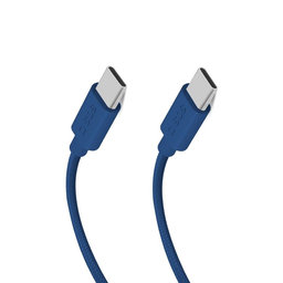 SBS - Câble USB-C/USB-C, 60W, PD, 1.5m, bleu