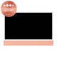 Apple iMac 24" M1 A2438, A2439 (2021) - Écran LCD Retina 5K (Orange) Refurbished