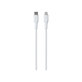 PURO - USB-C Cable / MFI Lightning, 12W, Soft, 1,5 m, blanc