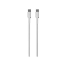 PURO - USB-C Cable / USB-C, 60W, Soft, 1,5 m, blanc