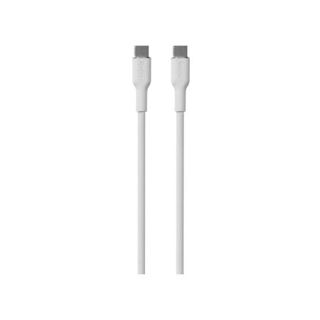 PURO - USB-C Cable / USB-C, 60W, Soft, 1,5 m, blanc