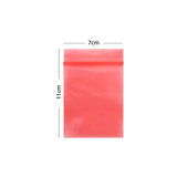 ESD Sac Antistatique à Fermeture Éclair (Rouge) - 7x11cm 100pcs