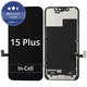 Écran In-Cell FHD pour iPhone 15 Plus, Tactile avec cadre, FixPremium