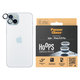 Protection d'objectif de caméra Hoops pour iPhone 15/15 Plus, Bleu, PanzerGlass