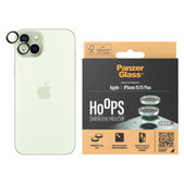 Protection d'objectif de caméra Hoops pour iPhone 15/15 Plus, Vert, PanzerGlass