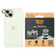 Protection d'objectif de caméra Hoops pour iPhone 15/15 Plus, Vert, PanzerGlass