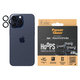 Protection d'objectif de caméra Hoops pour iPhone 15 Pro/15 Pro Max, Blue Metal, PanzerGlass