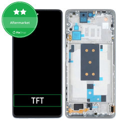 Xiaomi 11T, 11T Pro - Écran LCD + Ecran Tactile + Cadre (Moonlight White) TFT