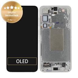 Samsung Galaxy S24 Plus S926B - Écran LCD + Écran tactile + Cadre (Marble Grey) - GH82-33410B Genuine Service Pack