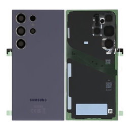 Samsung Galaxy S24 Ultra S928B - Cache batterie (Titanium Violet) - GH82-33349D Genuine Service Pack