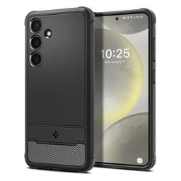 Spigen - Étui Rugged Armor pour Samsung Galaxy S24, Matte Black