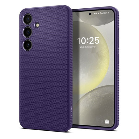 Spigen - Étui Liquid Air pour Samsung Galaxy S24, Deep Purple