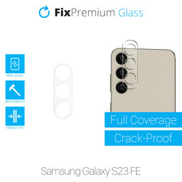 FixPremium Glass - Verre trempé caméra arrière pour Samsung Galaxy S23 FE