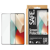 Verre trempé UWF pour Xiaomi Redmi Note 13 4G, Noir, SAFE by PanzerGlass