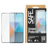 Verre trempé UWF pour Xiaomi Redmi Note 13 Pro 5G, Noir, SAFE by PanzerGlass