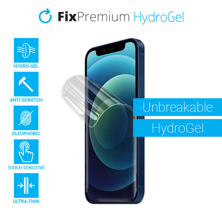 FixPremium - Unbreakable Screen Protector pour Apple iPhone 12 et 12 Pro