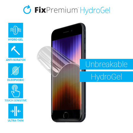 FixPremium - Unbreakable Screen Protector pour Apple iPhone 6, 6S, 7, 8, SE 2020 et SE 2022