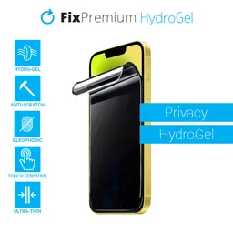 FixPremium - Privacy Screen Protector pour Apple iPhone 13, 13 Pro, 14 et 16e