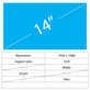 14 LCD Fin Mat 30 pin Full HD Sans supports