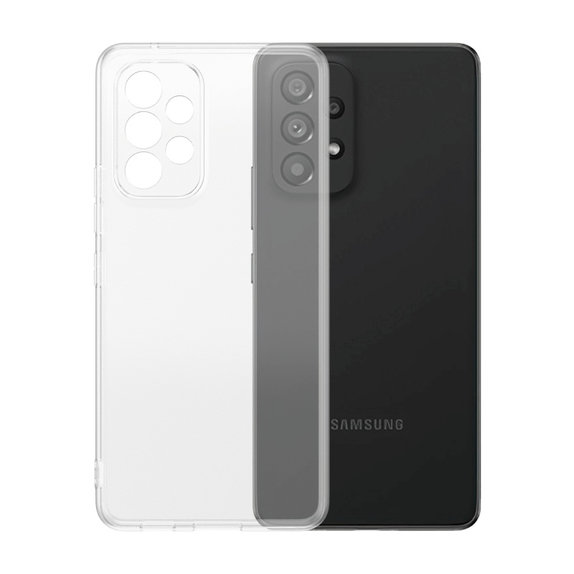 Étui TPU pour Samsung Galaxy A53 5G, Transparent, SAFE by PanzerGlass
