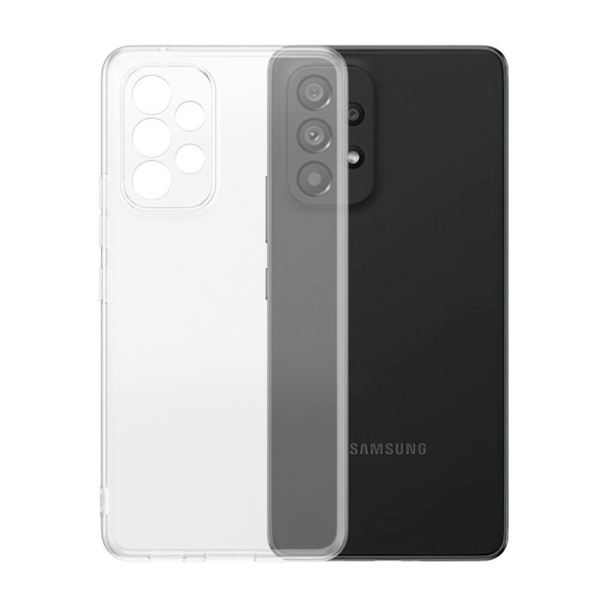 Étui TPU pour Samsung Galaxy A53 5G, Transparent, SAFE by PanzerGlass