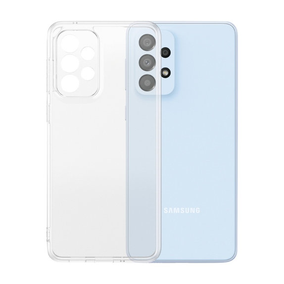 Étui TPU pour Samsung Galaxy A33 5G, Transparent, SAFE by PanzerGlass