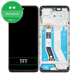 Motorola Moto G73 - Écran LCD + Ecran Tactile + Cadre (Black) TFT