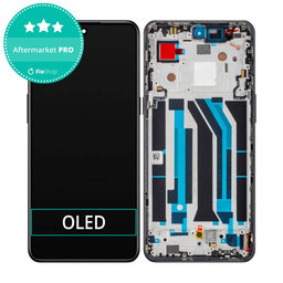 OnePlus 10T - Écran LCD + Ecran Tactile + Cadre (Moonstone Black) OLED