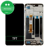 Realme C53 RMX3760 - Écran LCD + Ecran Tactile + Cadre (Mighty Black) TFT