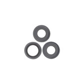 Apple iPhone 15 Pro Max - Cadre d'objectif de caméra arrière (Black Titanium) - 3 pièces