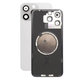 Apple iPhone 15 Pro Max - Verre du boîtier arrière + Verre de la caméra + Cadre en métal + Aimant MagSafe (White Titanium)