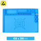Sunshine SS-004E - ESD Tapis en Silicone Antistatique Résistant à la Chaleur - 45 x 30cm