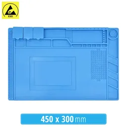 Sunshine S-160 - ESD Tapis en Silicone Antistatique Résistant à la Chaleur - 45 x 30cm